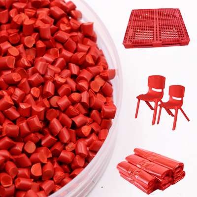 Food grade red masterbatch for drinking water pipe